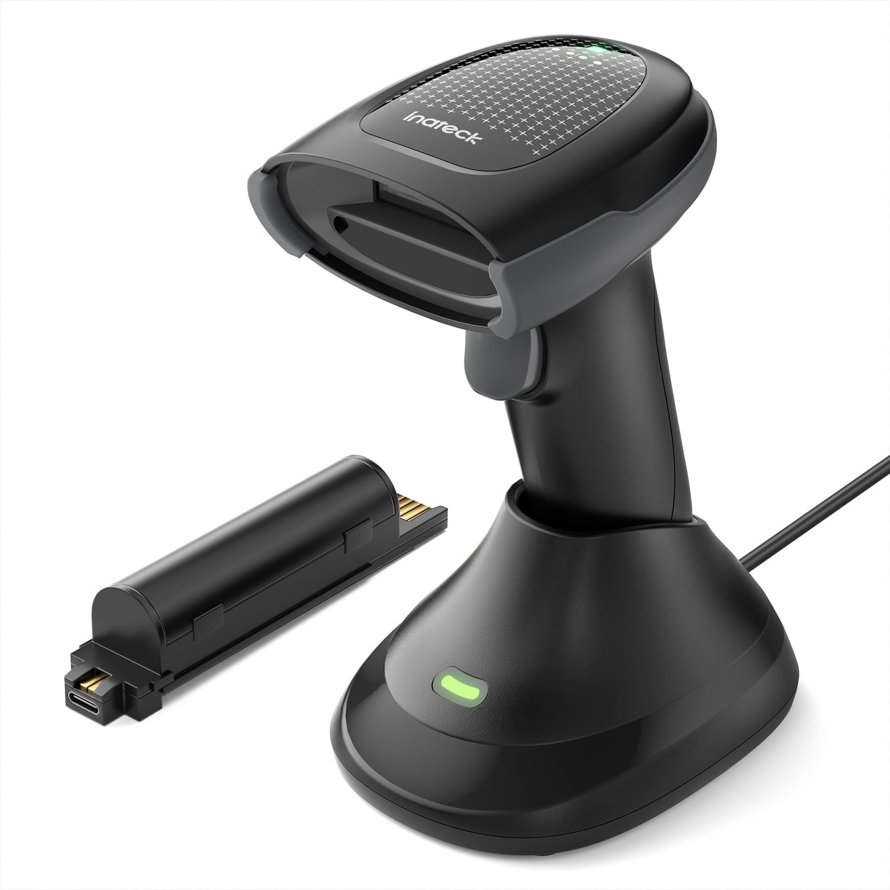 Amazon.co.jp: Inateck ワイヤレス𝟐次元バーコードスキャナー、ドック